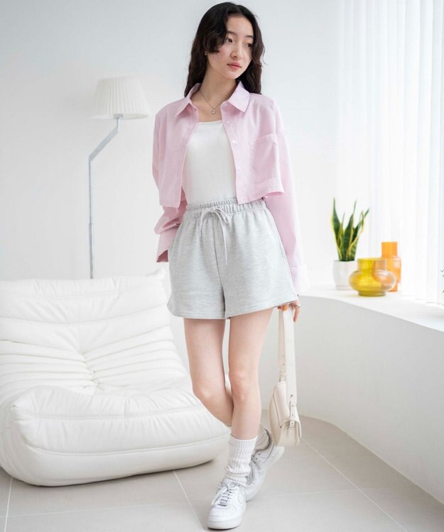 WEGO カラーショートシャツ 柄1