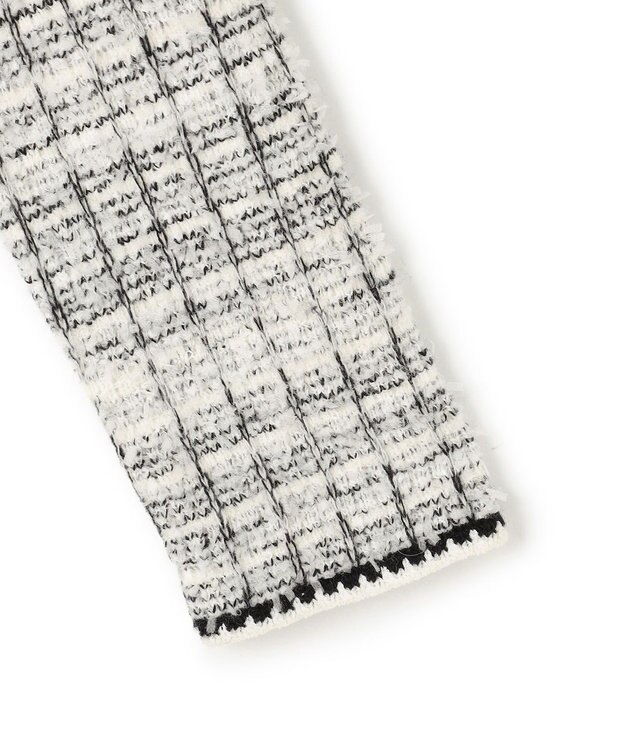 TOCCA 【百田夏菜子さん着用】FLUFFY PATH ニットジャケット ブラック系5