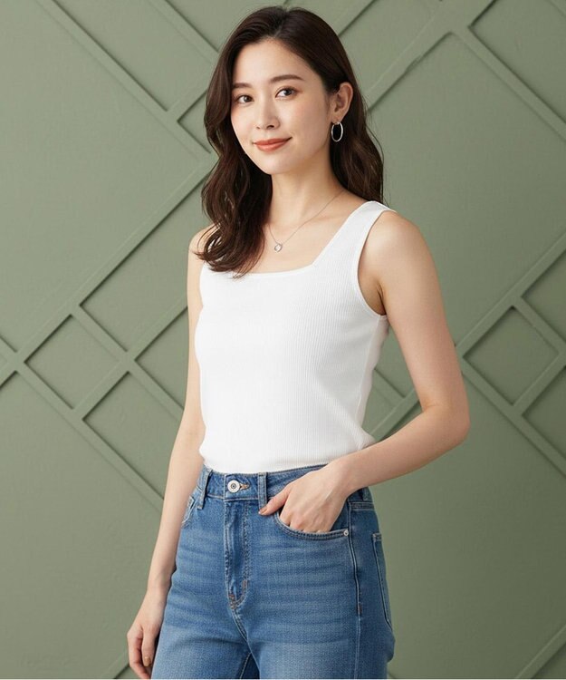 ANY SIS L 2WAY タンクトップ オフ