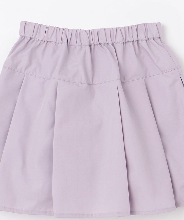 組曲 KIDS 【110-140㎝】ボックスタック キュロット ラベンダー系