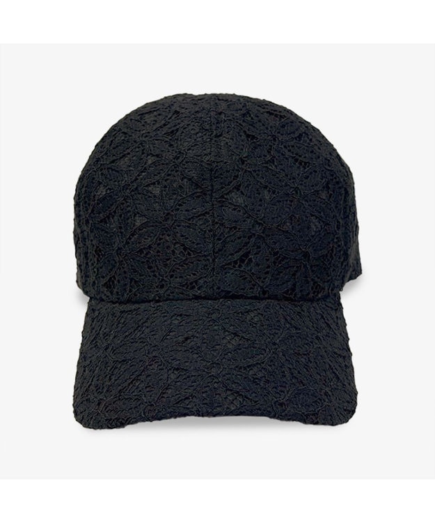 林八百吉商店 un chapeau レースキャップ ブラック