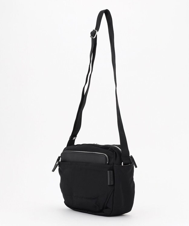 Y'SACCS ポリエステルツイル ショルダーバッグ ブラック