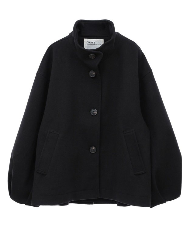 CRAFT STANDARD BOUTIQUE ソデタックスタンドコート Black