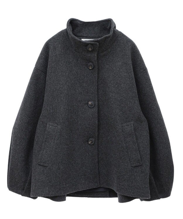 CRAFT STANDARD BOUTIQUE ソデタックスタンドコート Charcoal Gray