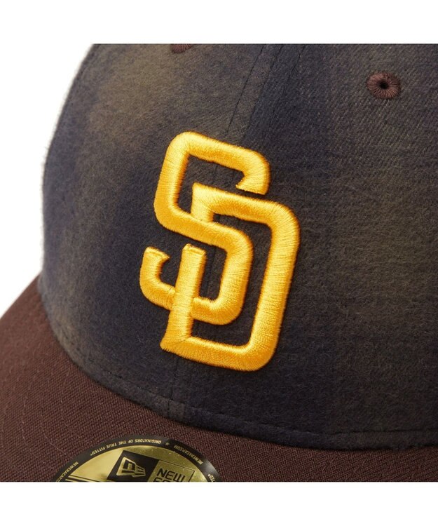 WEGO 【NEWERA/ユニセックス着用】NEWERA　LP5950　MLB　CHECK ブラウン