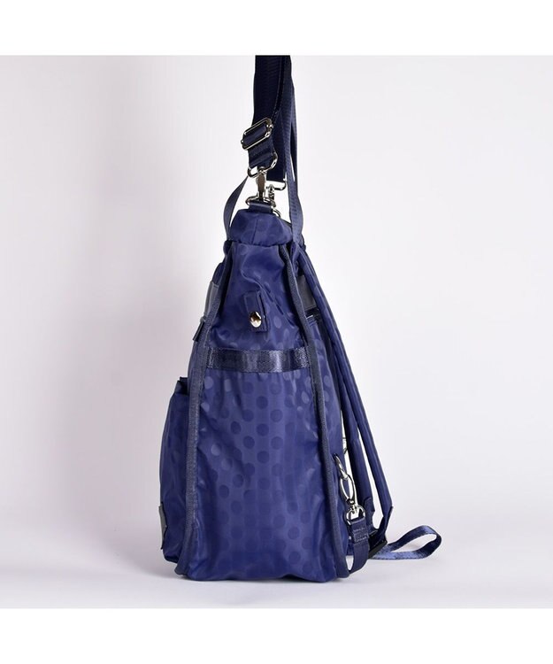 Y'SACCS 【PEANUTSコラボ】SNOOPY（スヌーピー） Polka Dots 3WAYリュック ネイビー