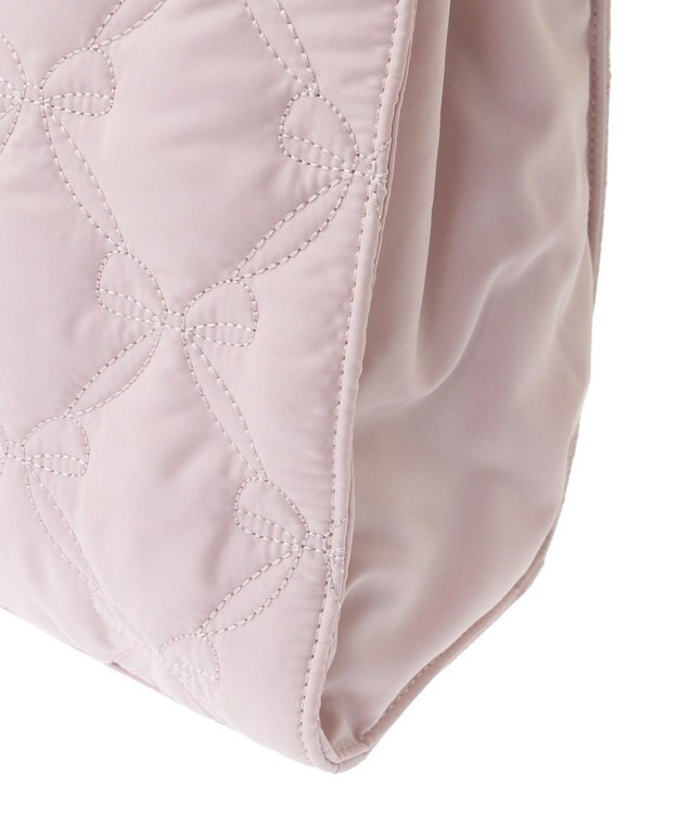 Maison de FLEUR リボンキルティングトートバッグ Pink