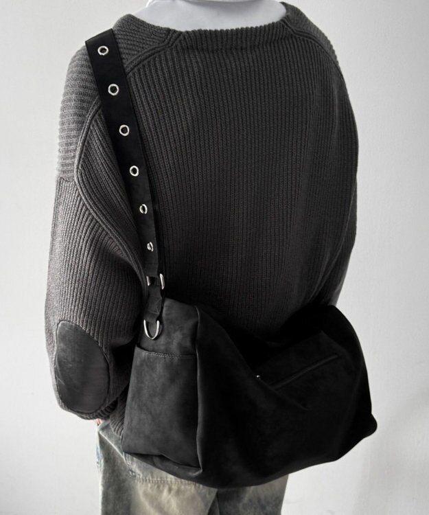 WEGO ハトメベルトBIGショルダー ブラックその他