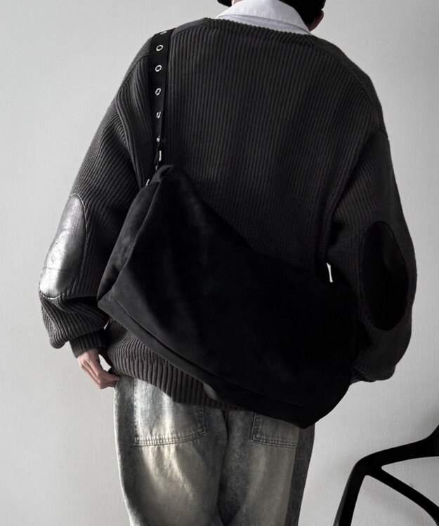 WEGO ハトメベルトBIGショルダー ブラックその他