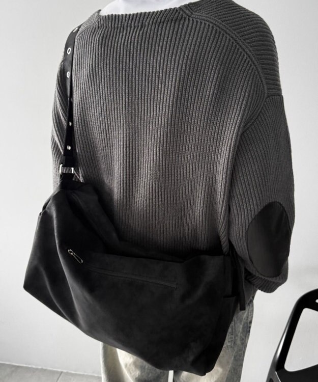 WEGO ハトメベルトBIGショルダー ブラックその他