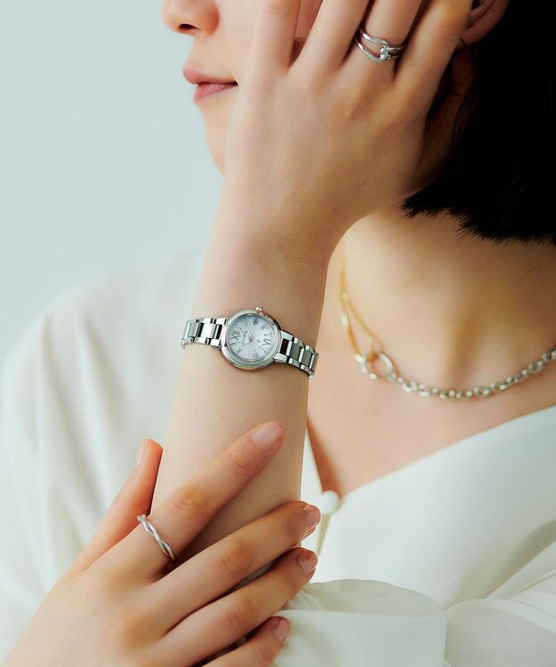 CITIZEN 【xC】エコ・ドライブ電波時計 ES9430-54A 日付・秒針あり 上品で洗練された定番デザイン