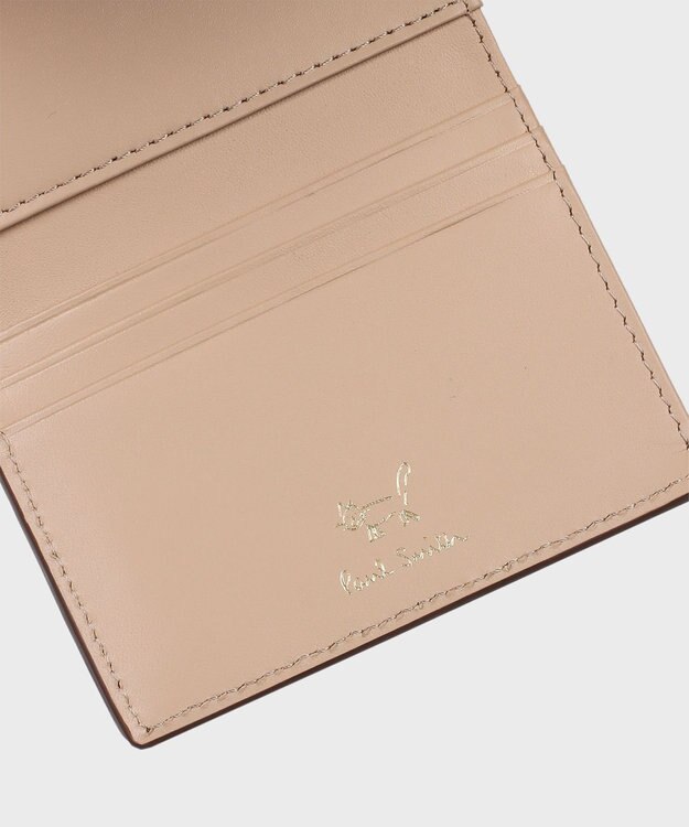 Paul Smith ミックスドゥードゥル ３つ折りがま口財布 ベージュ