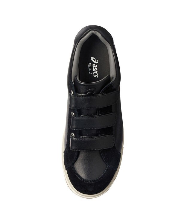 ASICS WALKING ペダラ ライドウォーク 2 レディース 2E ブラック×ブラック(起毛)