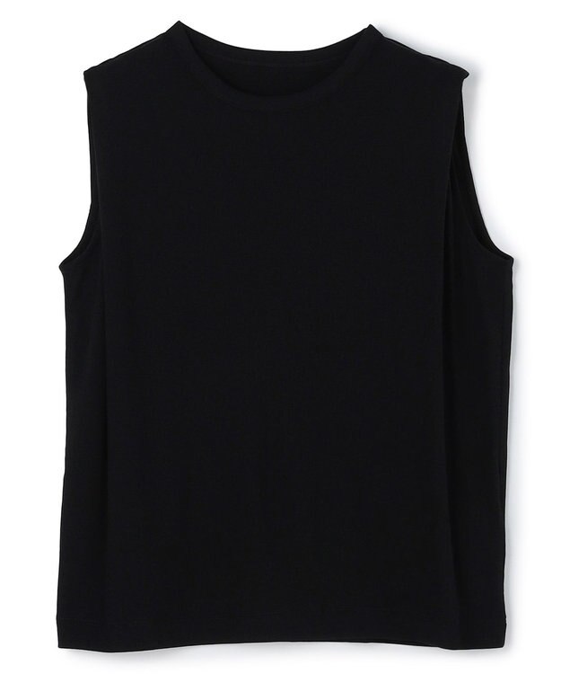 UNFILO ドライタッチフライス ノースリーブ Tシャツ ブラック