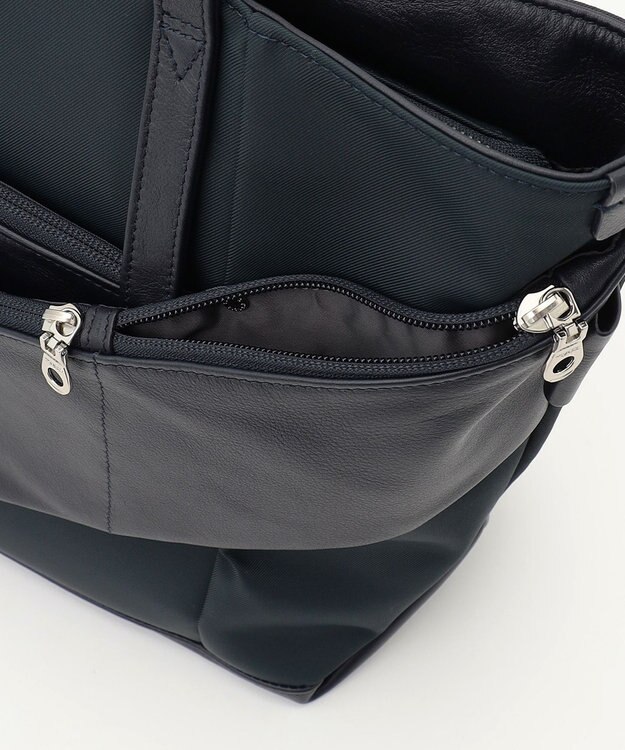 Y'SACCS 【Y'SACCS Gene Line】モルビアン トートバッグ Wide ネイビー