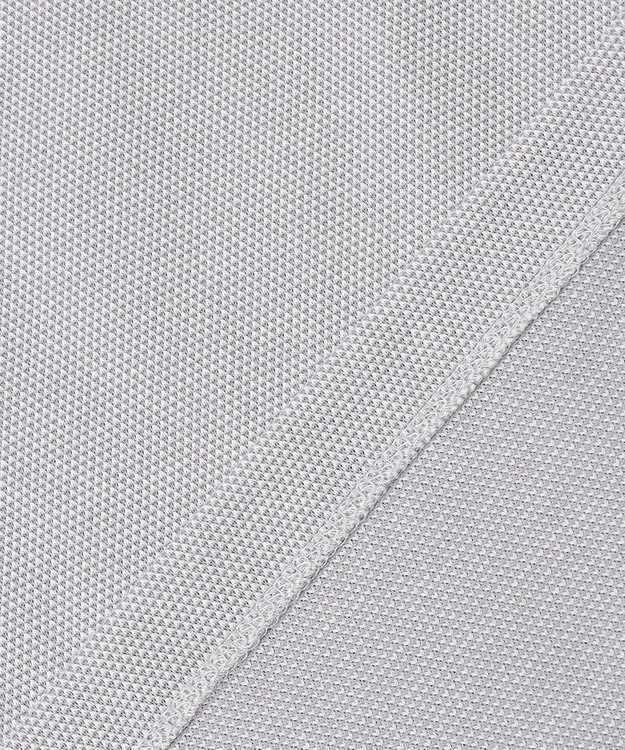 23区GOLF 人気NO.1ポロ【MEN】ピラミッドカノコ 半袖ポロシャツ ライトグレー系4