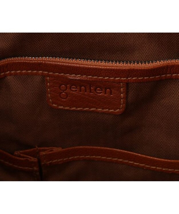 genten ゴートベーシック 2WAYショルダーバッグ チャ