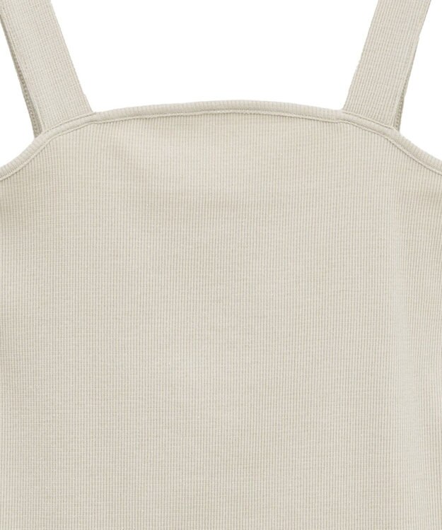 Green Parks スクエアラメタンクトップ Gray