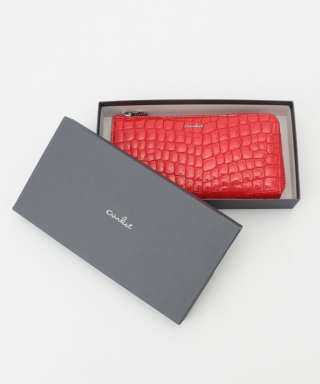 airlist Lファスナージャスト長財布 Nappage ナパージュ ストロベリー