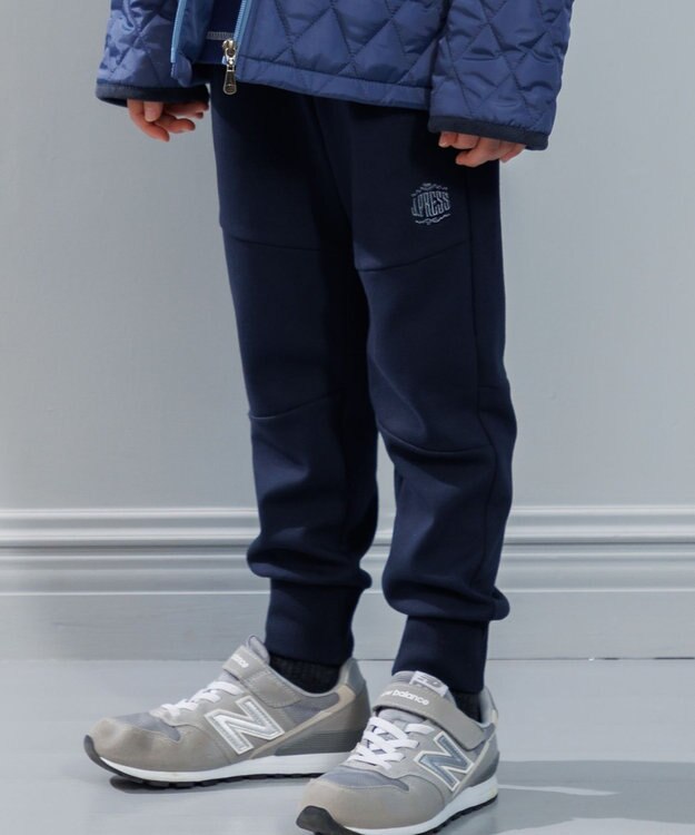 J.PRESS KIDS 【100-130cm】ストレッチポンチ パンツ ネイビー系