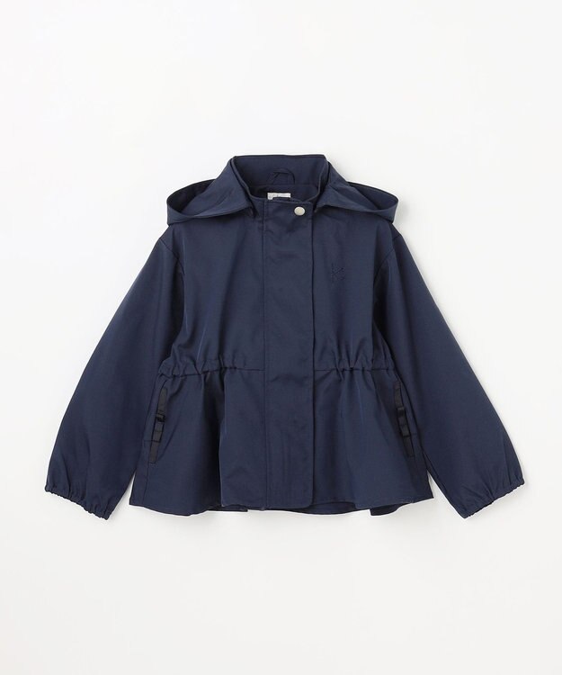 組曲 KIDS 【110-140㎝】フリルマウンパ ネイビー