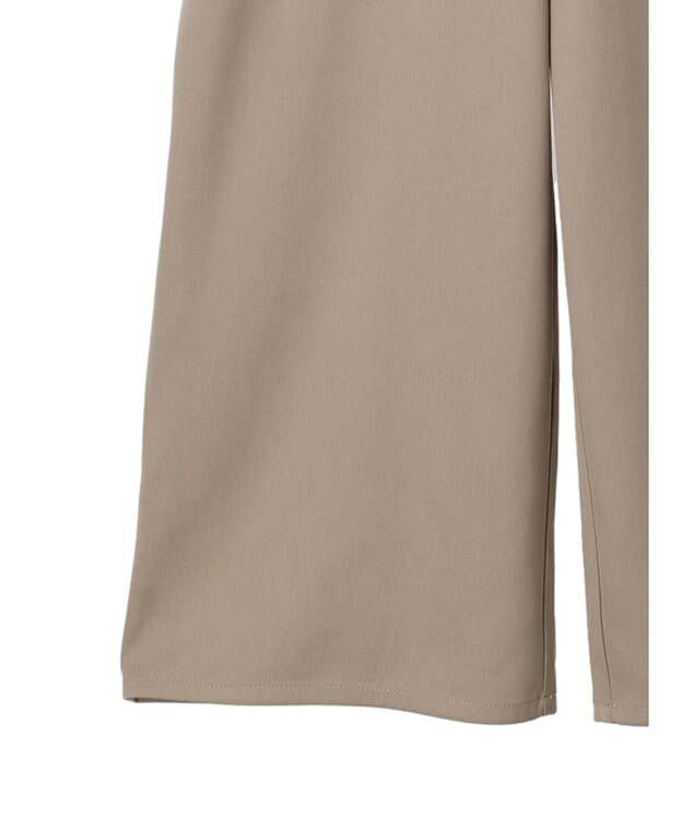 Green Parks ２ｗａｙデザインボタンサス付きパンツ Gray Beige