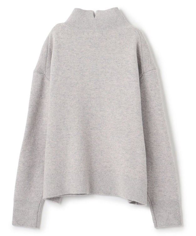 UNFILO 【WEB＆一部店舗限定】へアリースウェット ハイネックニット グレー