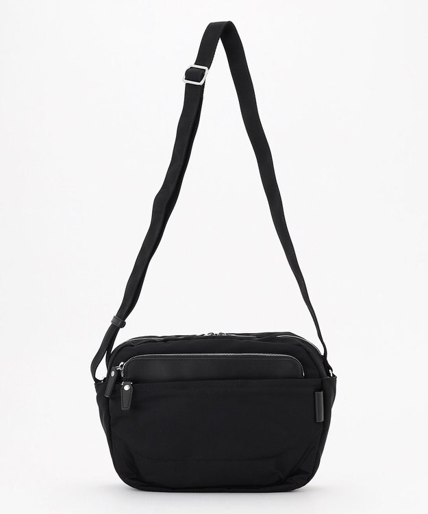 Y'SACCS ポリエステルツイル ショルダーバッグ ブラック