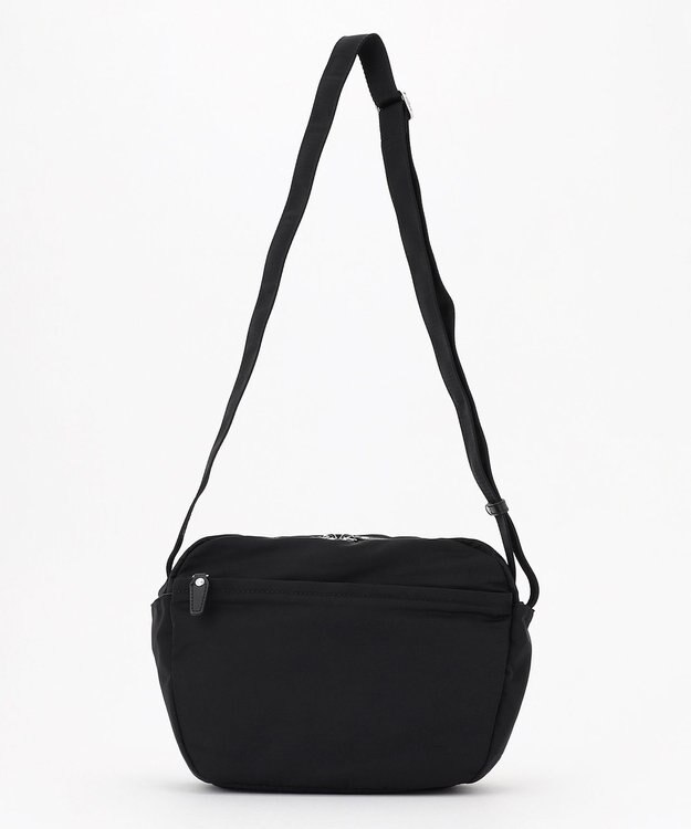 Y'SACCS ポリエステルツイル ショルダーバッグ ブラック