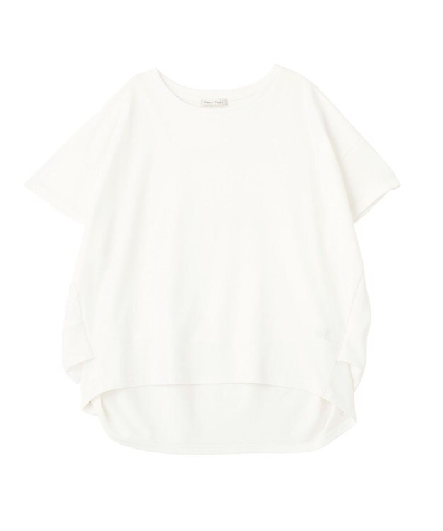 Green Parks 超冷感コクーンカットプルオーバー Ecru