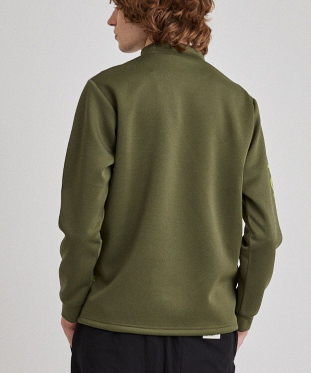 PW CIRCULUS 【ストレッチ / 快適 / 一枚でサマになる】【MEN】NEW ロゴモック T カーキ系