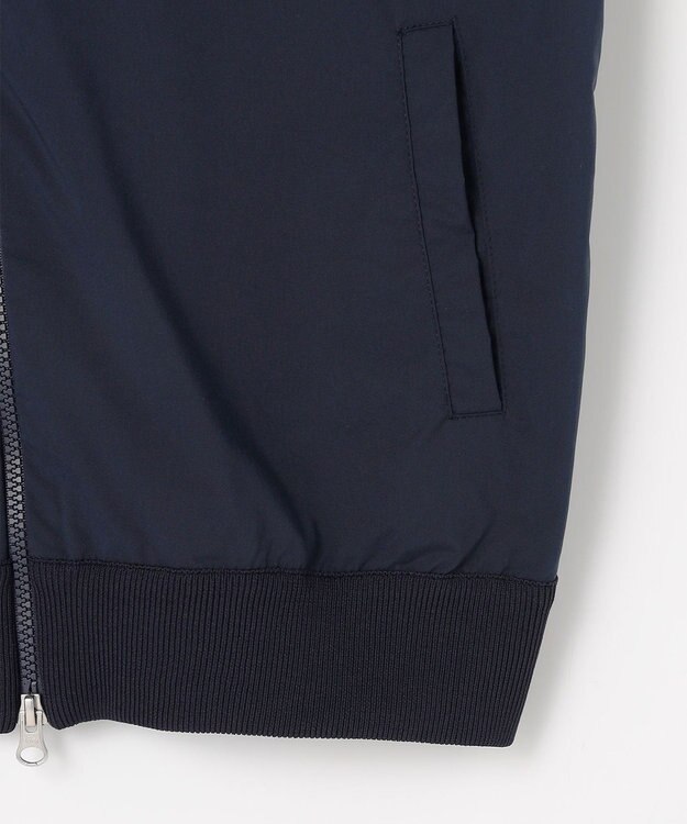 23区GOLF 【MEN】ニットコンビベスト ストレッチ レイヤードにおすすめ ネイビー系