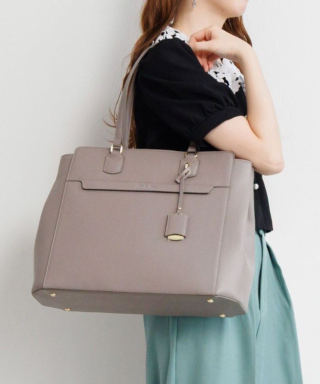 ACE BAGS & LUGGAGE Jewelna Rose リモハピ トートバッグ B4サイズ 15.6インチPC収納 10771 PCケース付 ジュエルナローズ スモーキーグレー