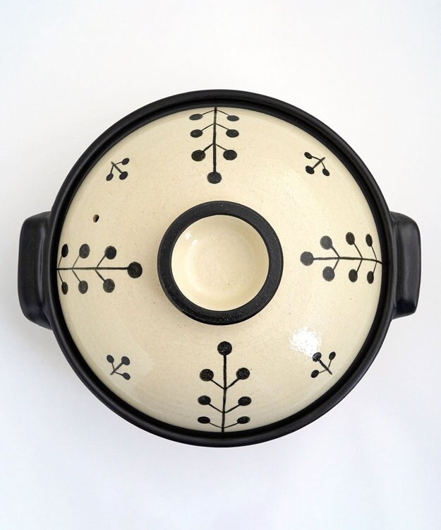 たち吉 【たち吉】木の実土鍋（9号）〈１個〉四日市萬古焼 ホワイト系その他