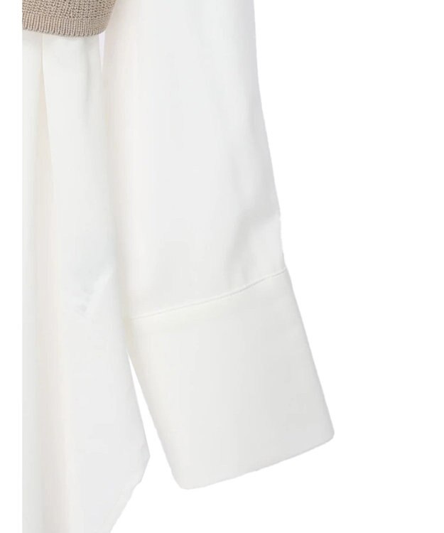 Green Parks ＳＥＴ２点ニットビスチェ＋とろみチュニック Beige