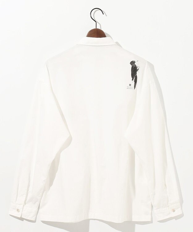 JOSEPH ABBOUD MOUNTAIN 【テーム・ヤルヴィモチーフ】デザイン シャツ アイボリー系