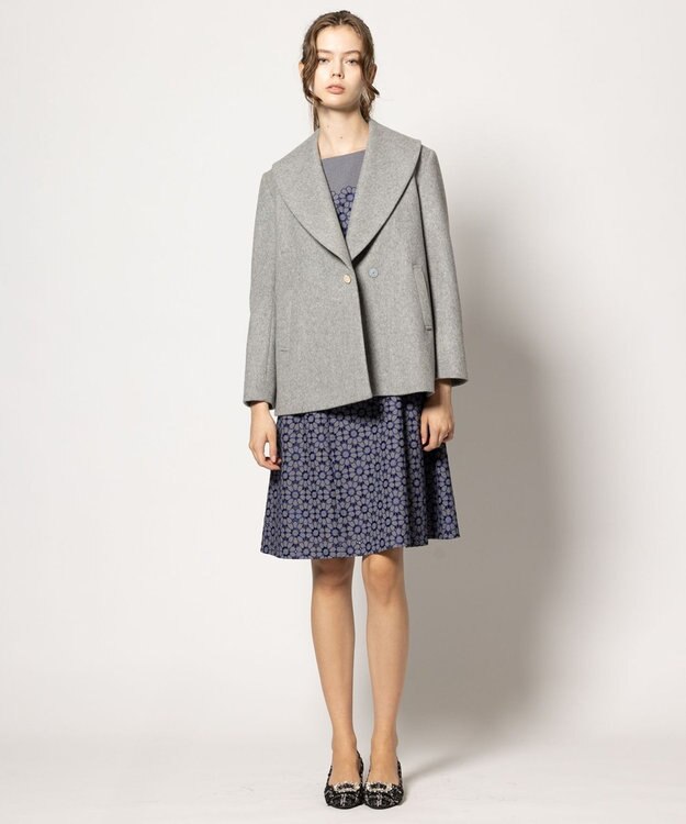 TOCCA 【消臭】PEARL ROCK ショートコート グレー系