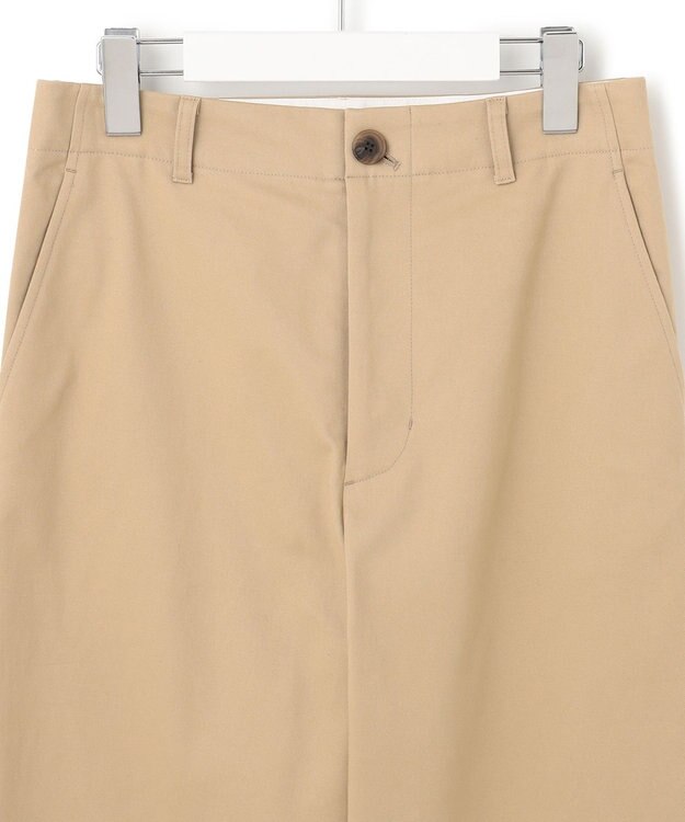 23区 L 【洗える】ピーチストレッチ チノ パンツ ベージュ系