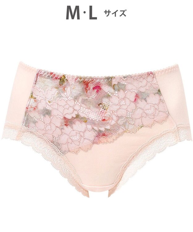 WACOAL ショーツ 【重力ケアブラ】 BXB194とペア はきこみ丈ふつう 綿混(本体) レディース PXB294 /ワコール ピンク