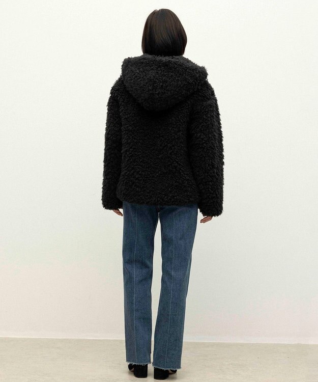 NAVE 【ReNAVE】プードルボア ジャケット ブラック系