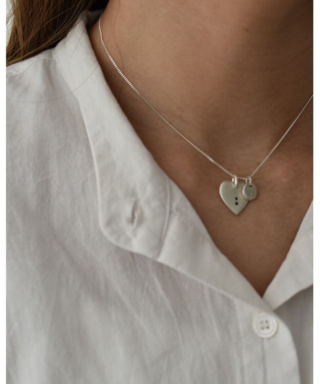 yoaa シルバー925 トゥインクルネックレストップ シルバー925