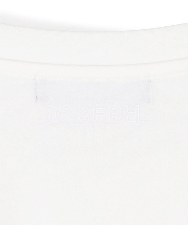 JOSEPH HOMME 新色追加【高機能素材】ハイゲージベアスムース　クルーネック長袖Ｔシャツ ホワイト系