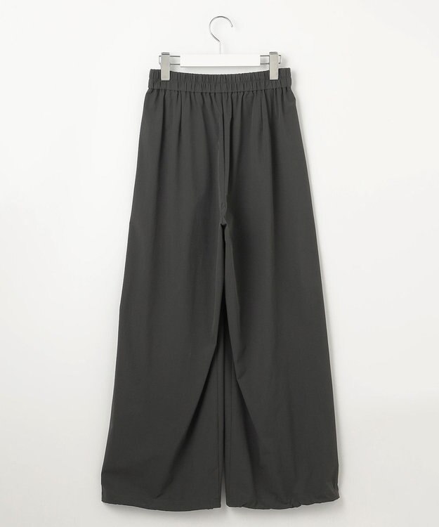 #Newans 【UVカット・撥水】ワイドパンツ ラッシュガード チャコールグレー