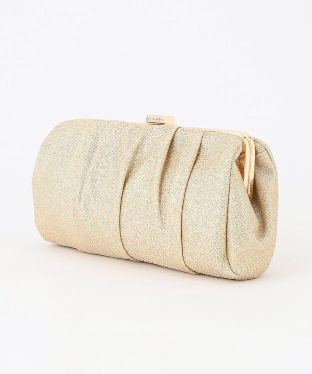 23区 【APPLAUDIR】ラメクラッチバッグ ゴールド系