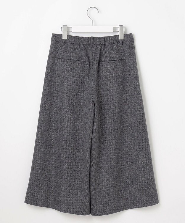 J.PRESS LADIES S 【WEB限定】ネップヘリンボーン ガウチョ パンツ 【WEB限定】グレー系