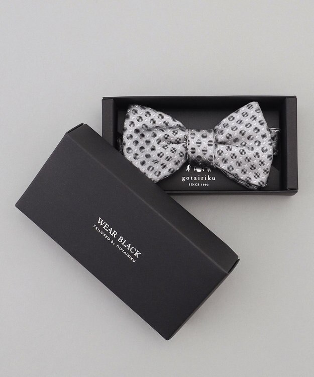 GOTAIRIKU 【WEAR BLACK】フォーマル用_ボウタイ アイボリー系8