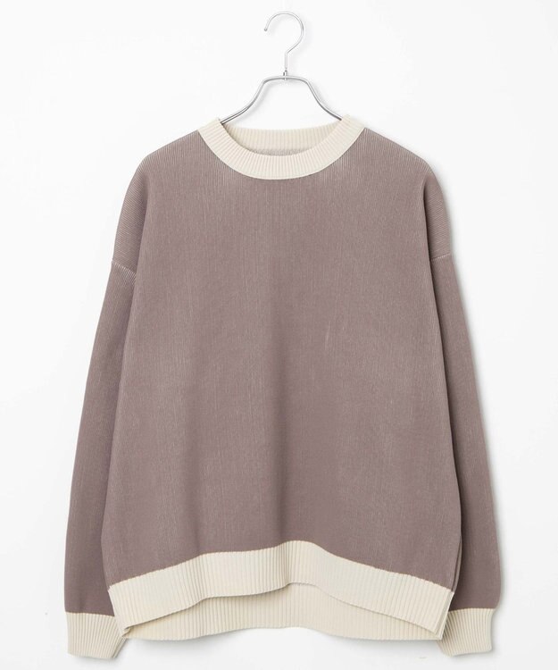 WEGO クリアライトリバーシブルプルオーバー ホワイト