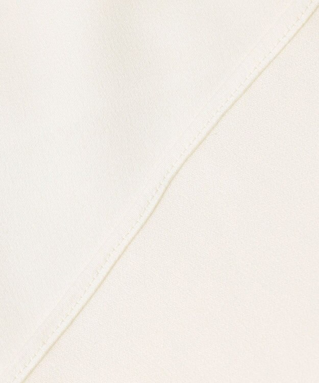 自由区 【洗える・XSサイズあり】ECOサテンインナー タンクトップ アイボリー系