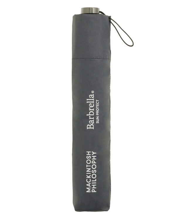 MOONBAT 【晴雨兼用/UVカット率99%】マッキントッシュ フィロソフィー (MACKINTOSH PHILOSOPHY)  折りたたみ日傘 バーブレラ サンプロテクトシリーズ（SUNPROTECT） 60cm ネイビー