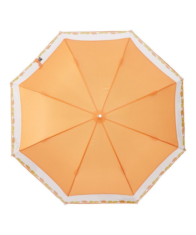 MOONBAT アデリアレトロ×estaa 傘 長傘 ズーメイト ライトオレンジ